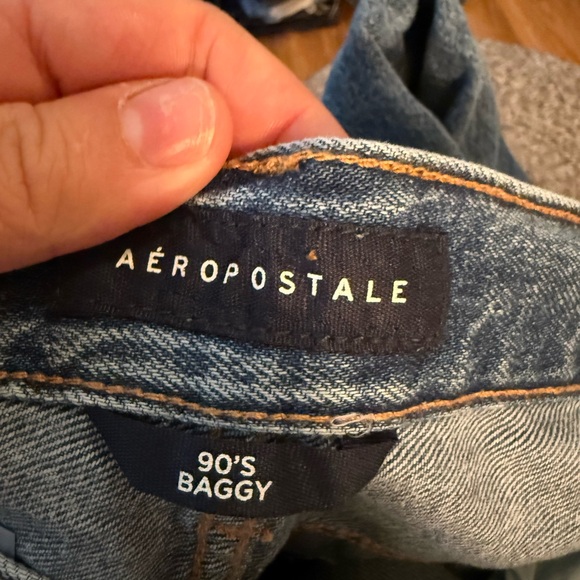 Aeropostale Blue Flare Wide Leg Jeans - Picture 4 of 5